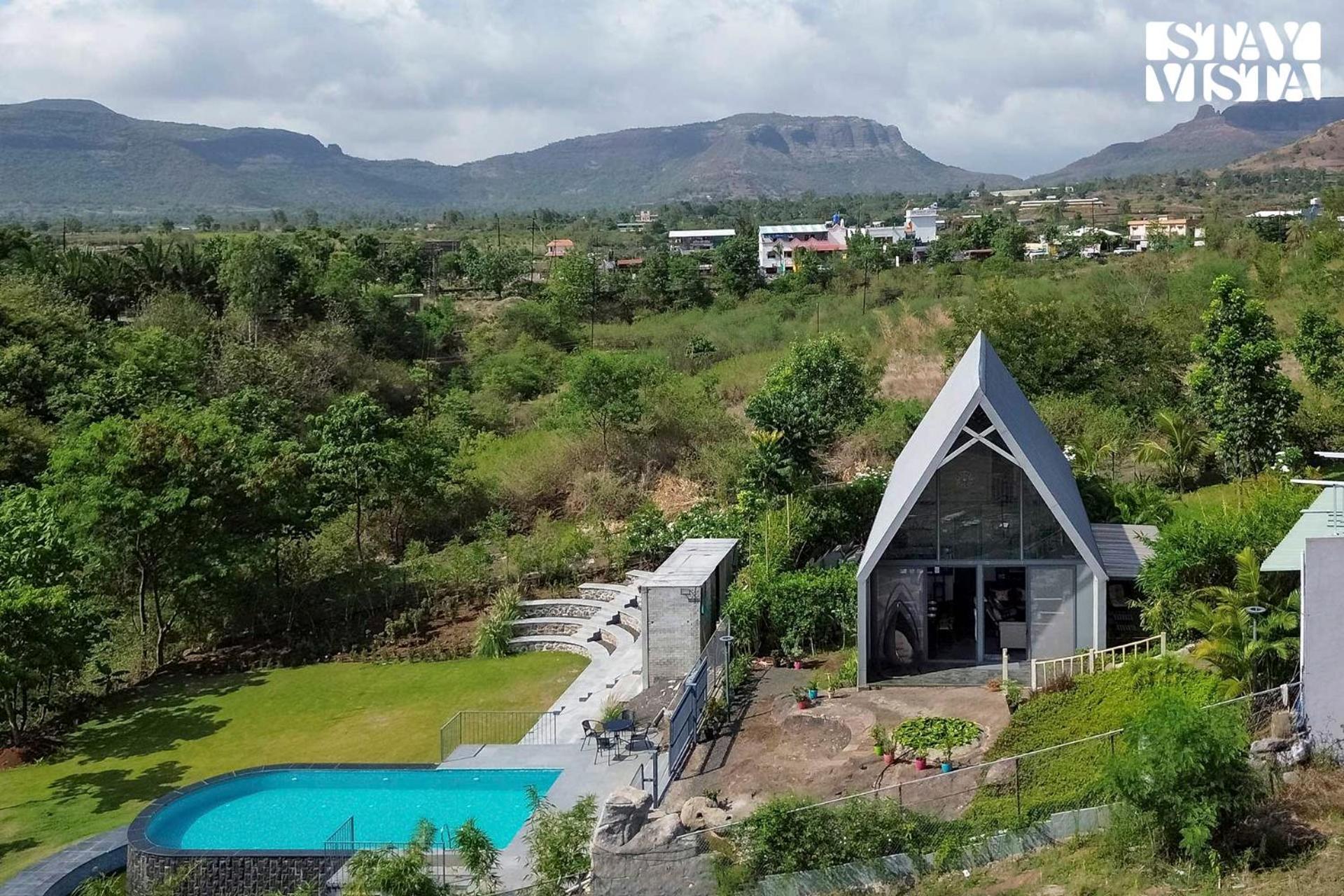 Stayvista'S Celeste Villa - Hill-View Retreat With Infinity Pool Nashik Zewnętrze zdjęcie