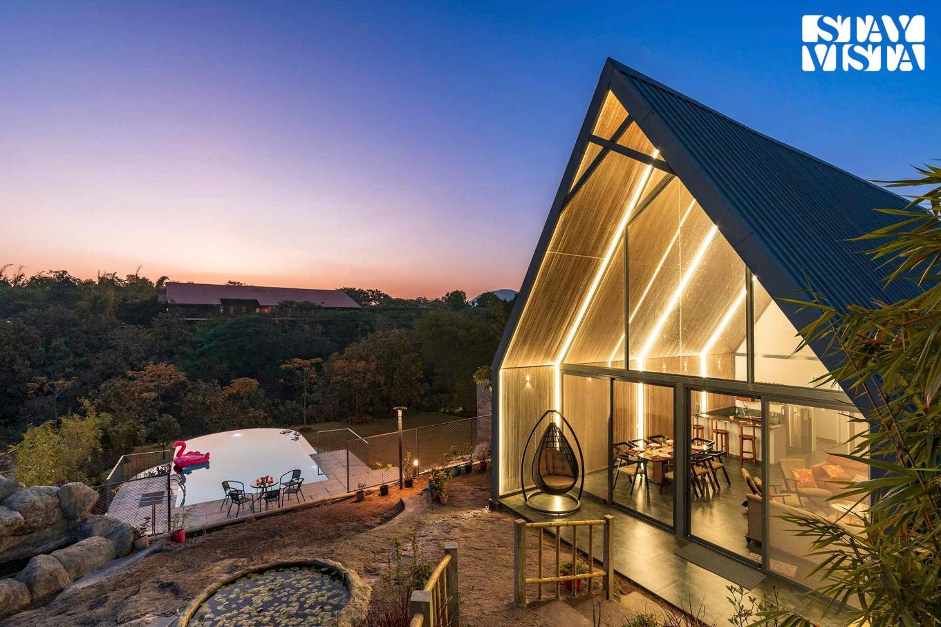 Stayvista'S Celeste Villa - Hill-View Retreat With Infinity Pool Nashik Zewnętrze zdjęcie